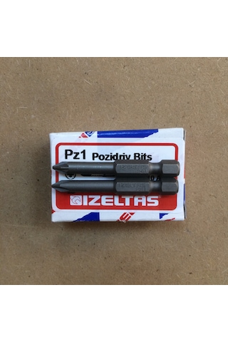 İzeltaş Ph1 Pz1 İnce Yıldız Bits Sıkma Uç 50 Mm 2 Adet