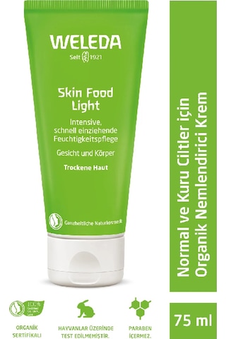 Weleda Skin Food Light Nemlendirici ve Besleyici Organik Bakım Kremi 75 ML
