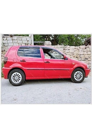 Vw Volkswagen Polo Uyumlu Hb Cam Çıtası 4 Parça 1995-2004 Paslanmaz Krom
