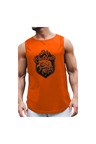 Bluu Outdooreagle Kolsuz Sporcu T-shirt Tank Top Spor Atlet