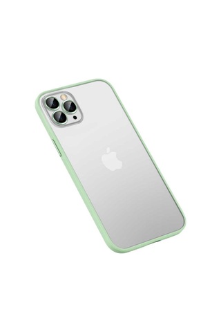 Apple Uyumlu iPhone 13 Pro Kılıf Zore Retro Kapak Yeşil