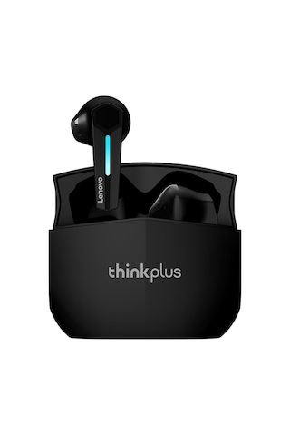 Leezsing Siyah Thinkplus Gm1b Bluetooth 5.3 Kulaklıklar - Yarı Kulak İçi Tasarım, Akıllı Gürültü Azaltma, Oyuncu Tuning, 5 Saat Kullanım Süresi