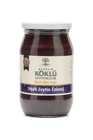 Köklü Siyah Zeytin Ezmesi 350 Gr
