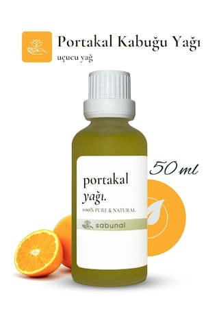 Sabunal Portakal Kabuğu Yağı 50 ML Aromaterapi Ve Cilt Bakım Yağı