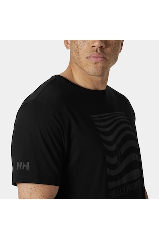 Helly Hansen Shoreline 3.0 Erkek T-shirt-29790 Siyah