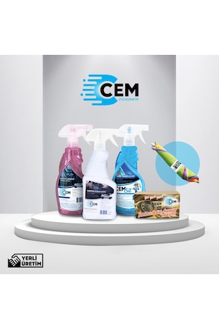 Cem Car Care Oto İç Bakım Ve Temizlik Seti