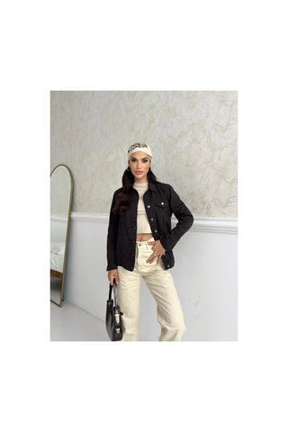 Kene Jeans Keten Füme Boyfriend Tam Kalıp Düğmeli Ceket Çok Renkli