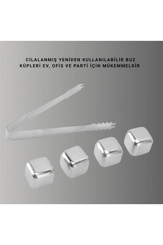 Çevre Dostu Metal Buz Küpü Ve Kullanışlı Klips Seti Yeni Nesil Renkli 34419626