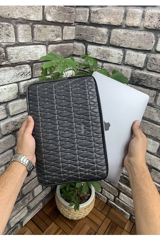Guard Nakış Desenli Antrasit Clutch Çanta