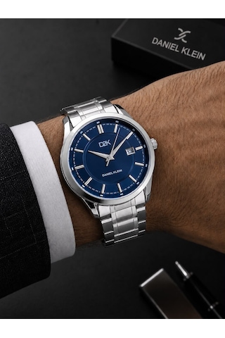 Daniel Klein Nişan Ve Damat Saati Çelik Kordon 2 Yıl Garantili 3 Atm Erkek Kol Saati Edk.14491.3 Gümüş 78522665