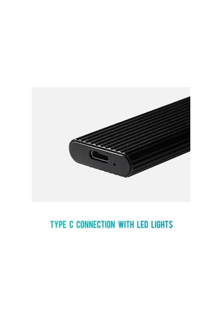 Suofeng M.2 Ngff Sata Ssd Kutusu, Usb3.1 Type-c, 6gb/s Aktarım, B/b+m Anahtarı, 22x30/42/60/80mm Desteği, Mavi