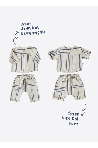 Bohem 2'li Takım Mavi Mavi