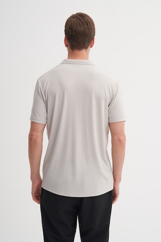 Cazador Erkek Regular Fit Örme Kısa Kol Gömlek 20410 A.gri