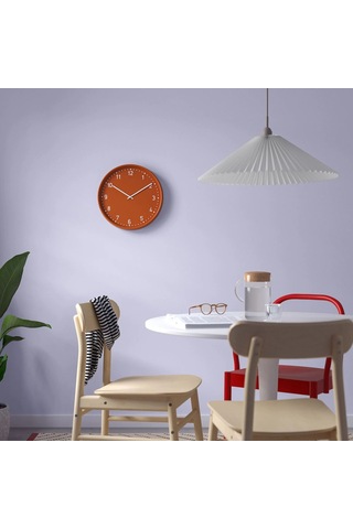 Ikea Bondıs Duvar Saati 38 X 6 Cm Turuncu