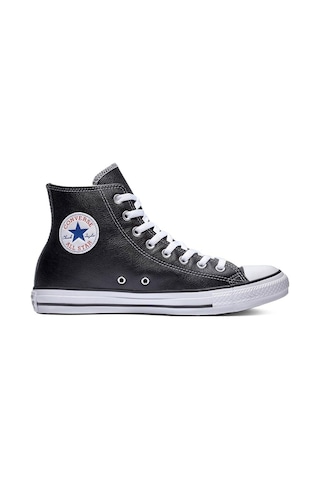 Converse Chuck Taylor All Star Leather Kadın Günlük Spor Ayakkabı C-con132170b10001 Siyah