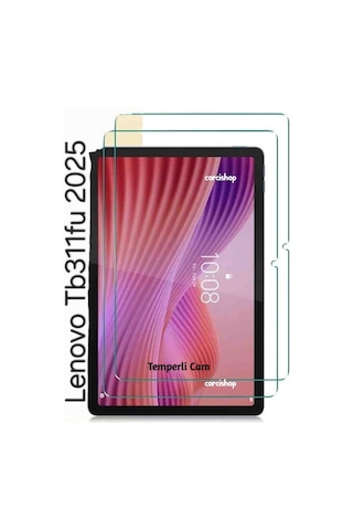 Lenovo Tab Tb311fu 10.1 İnç İle Uyumlu Kırılmaz Tablet Temperli Cam Ekran Koruyucu Wuxga Zaeh0039tr