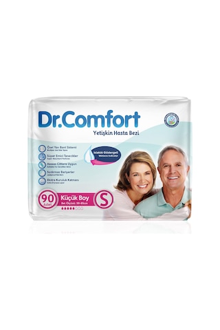 Dr. Comfort Belbantlı Hasta Bezi S-small Beden 90 Adet