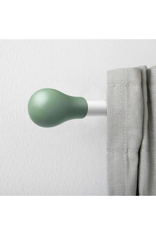 Ikea Vıtskrap Korniş Ucu 60 Mm Yeşil