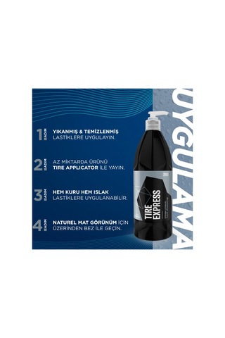 Gyeon Q²m Tire Express Lastik Parlatıcı Ve Koruyucu - 1000 Ml -su
