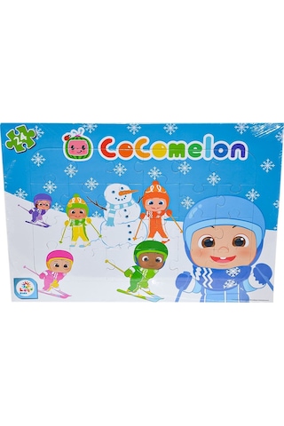 Utku Oyuncak Co7795 Cocomelon 24 Frame Puzzle Kar Keyfi