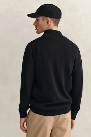 Gant Erkek Siyah Regular Fit Fermuarlı Hırka-24713