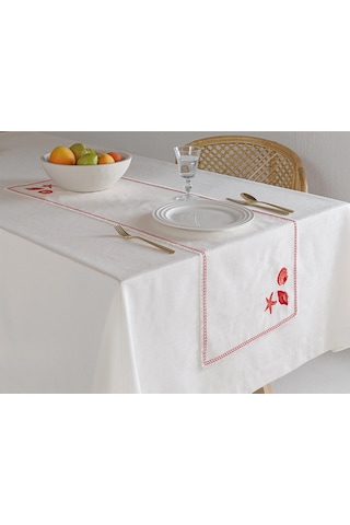 Özdilek Coral Garden Runner 35x115 Cm Ekru