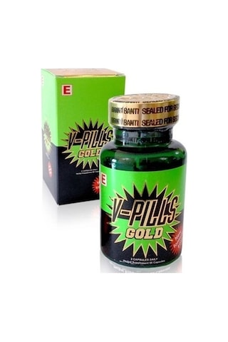 Hızlı Express V-Gold V-Pills Gold Bitkisel Kapsül V-Gold Penis Xl Kremi