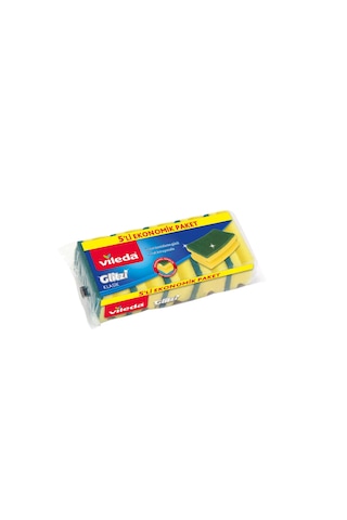 Vileda Glitzi Klasik Oluklu Sünger 5'li Ekonomik Paket Vileda Glitzi Klasik Oluklu Sünger 5'li Ekonomik Paket