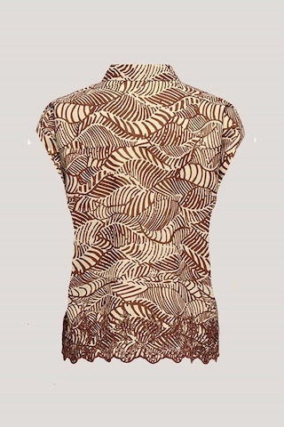 Onllou Lıfe Emb S/s Shırt Ptm Kiremit Renk