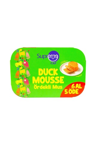 Cat Ördekli Püre 85gr 6 Al 5 Öde Islak Mama