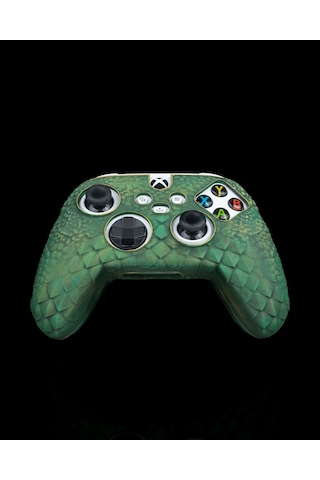 Xbox Series Kablosuz Oyun Kolu Ejderha Pulu Temalı Kılıf-33