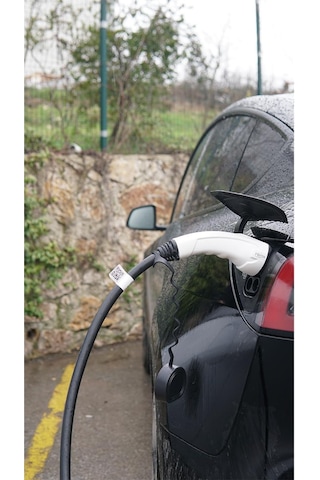 Hims Emef-22t2-sb-3 22kw Tip 2 Beyaz Soketli 3m Elektrikli Araç Şarj Kablosu