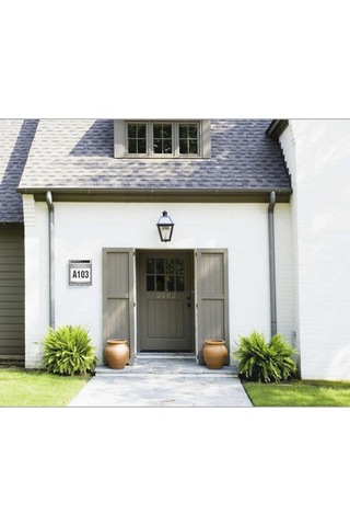 Skycity Güneş Enerjili Paslanmaz Çelik Sayı Tabelası, Işık Kontrollü Led Adres Göstergesi, Otomatik Aydınlatma 8-12 Saat, Ip54 Su Geçirmez Gümüş