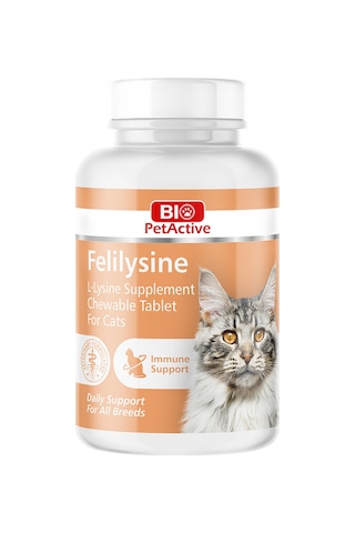 Bio Petactive Göz ve Sistemini Destekleyen Lizin Tablet Kedi Vitamini