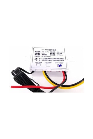 220V Dijital Termostat Xh W3002 Sıcaklık Kontrol Cihazı1500W