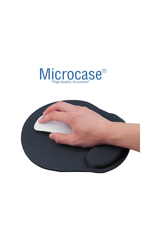 Microcase AL3832 Kaydırmaz Taban Mat Bilek Destekli Mouse Pad 23 x 25 CM Bej