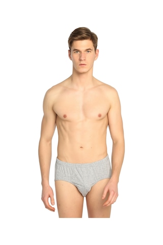 Seher 6'lı Paket Erkek Slip Gri