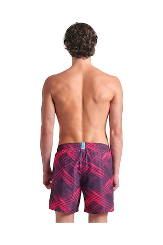 Arena Water Prints Beach Erkek Mor Deniz Şortu 007153911 Mor
