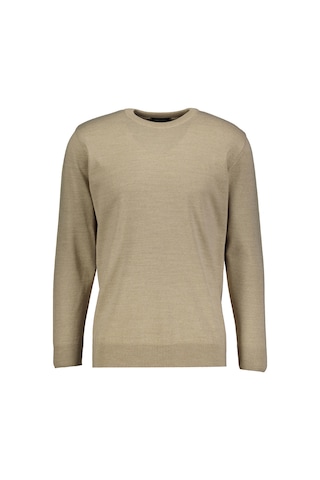 Finesuits Erkek Düz Yünlü Kazak 2422201003.dzoyr Bej