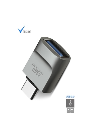 Pmr Type-c To Usb 3.0 Otg Adaptör Hızlı Veri Aktarımı Ve Şarj Desteği
