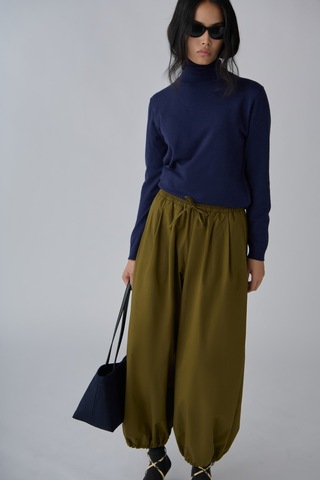 Suud Collection Lacivert Balıkçı Yaka Triko Kazak