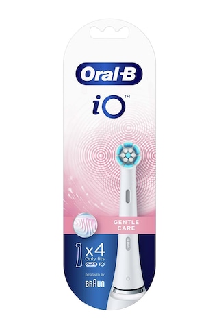 Oral-B iO Gentle Care Diş Fırçası Yedek Başlığı Beyaz 4'lü