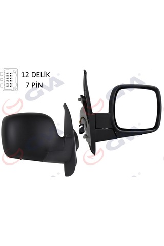 Kangoo Iıı 2008-2012 Sağ Dikiz Ayna Elektrikli, Isıtmalı Kangoo Iıı 2008-2012 Sağ Dikiz Ayna Elektrikli, Isıtmalı