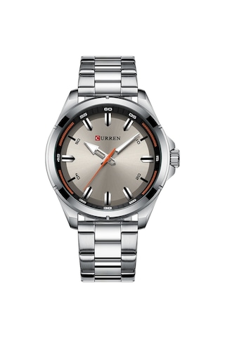 Curren Erkek Kuvars İş Moda Saati Paslanmaz Çelik Kayış Basit Yaratıcı Kol Saati İş Tarih Parti Hediyesi Diğer