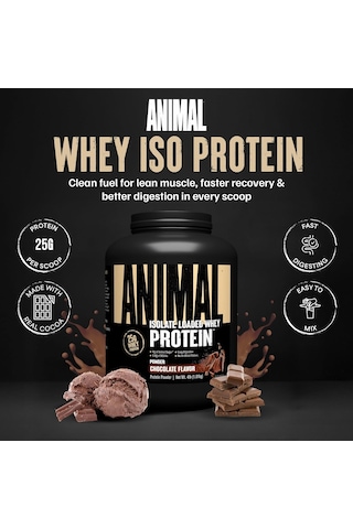 Universal Animal Whey Isolate İzole Protein Loaded Workout Muscl