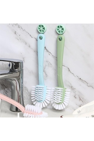 Sunup Sn-29308 Pratik 5 Taraflı Ayakkabı - Mutfak - Banyo Temizlik Fırçası Siyah