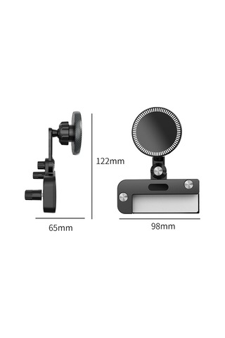 Tesla Model 3 / Y Araba Manyetik Telefon Tutucu Dönebilen Araç Navigasyon Dağı, Stil: Yuvarlak