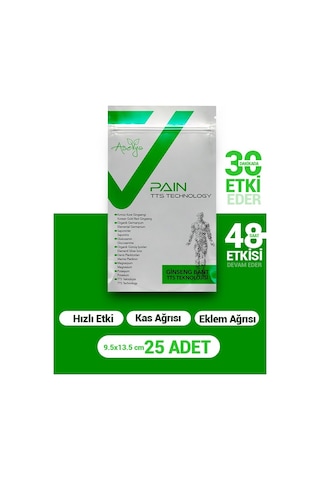 Aselya TTS Teknolojili Ginseng Kas ve Eklem  Bandı