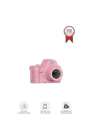 Torima CMR42 Video Mini Kamera Dijital Fotoğraf Makinesi Pembe