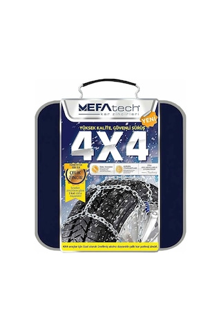 Mefatech 205/75x16 Kar Patinaj Zinciri 4x4 Jeep Ve Minibüslere Uyumlu No:1100